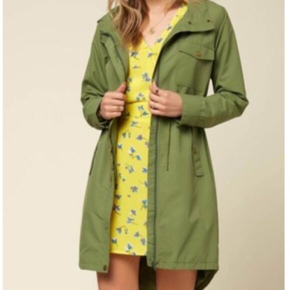NWT O’Neil Galen hooded weather resistant Jacket - Picture 1 of 7